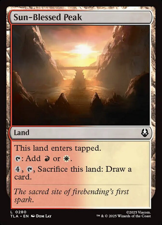 TLA-0280 | Sun-Blessed Peak | EN  | - | Foil