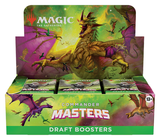 [Magic The Gathering 魔法風雲會] Commander Masters | Draft Boosters