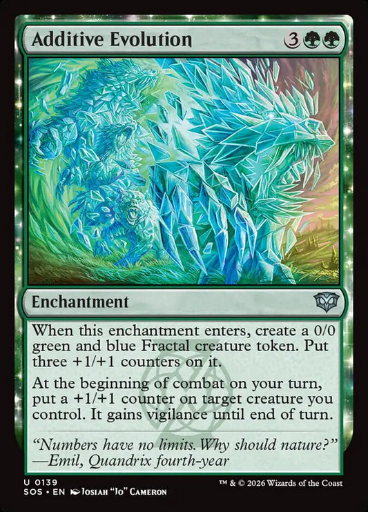 SOS-139  Additive Evolution -EN- U (Non-Foil)