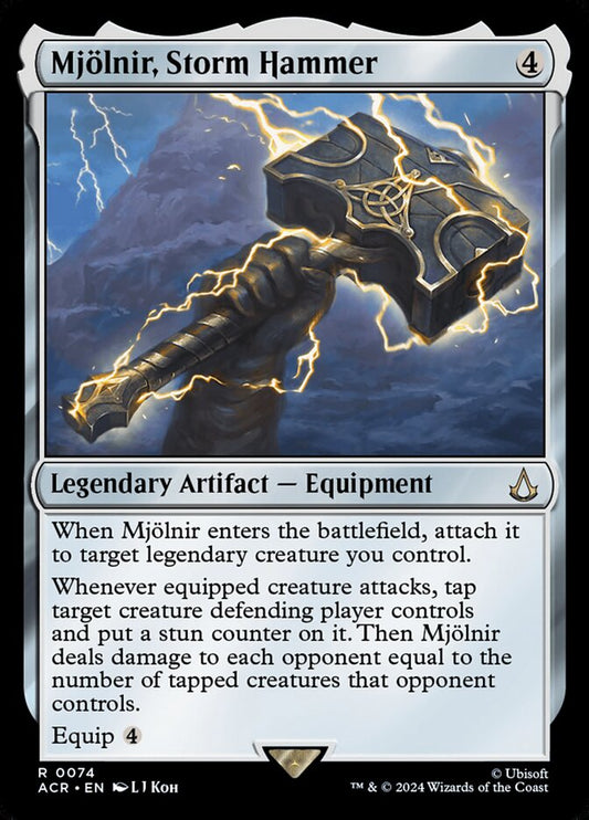 EN | Mjölnir, Storm Hammer | Foil | ACR-74