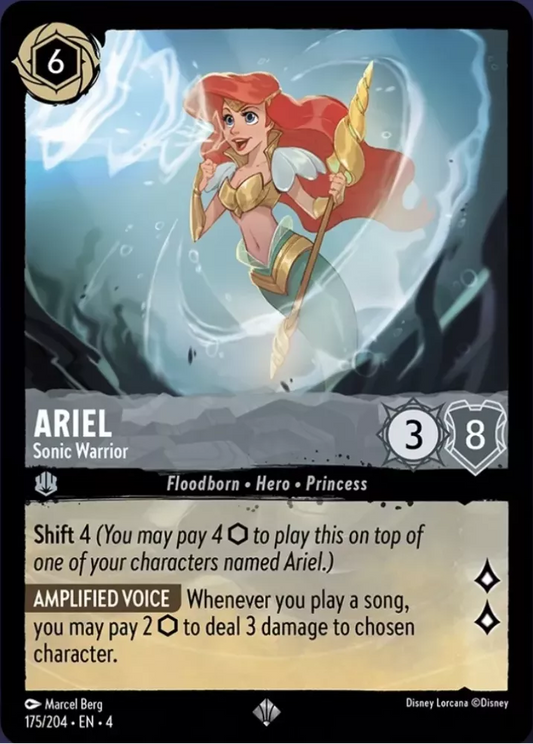 Set 4-175 | Ariel - Sonic Warrior | Super Rare