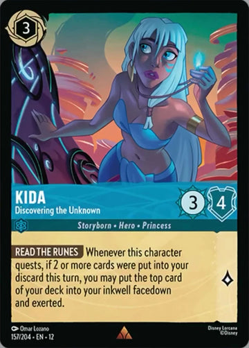 Set12-157 | Kida – Discovering the Unknown | Rare | Non-Foil