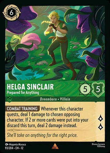 Set12-093 | Helga Sinclair – Prepared for Anything | Rare | Non-Foil