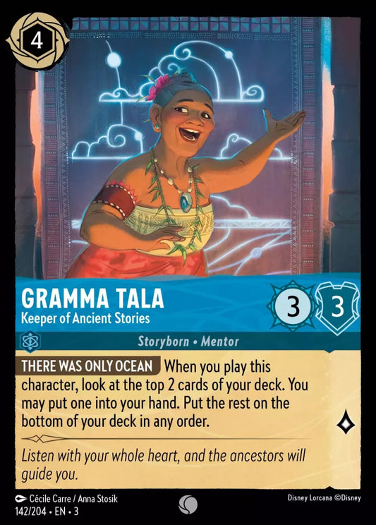 Set 3-142 | Gramma Tala - Keeper of Ancient Stories | Common