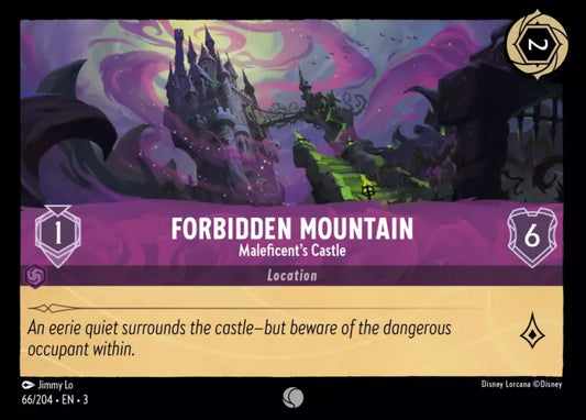 Set 3-066 | Forbidden Mountain - Maleficent's Castle | Common