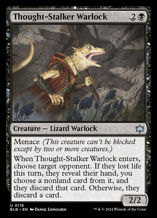 BLB-0118 | Thought-Stalker Warlock | EN  | - | Non-Foil