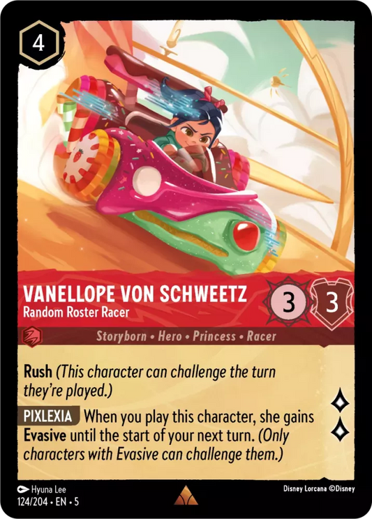 Set 5-124 | Vanellope von Schweetz - Random Roster Racer | Rare