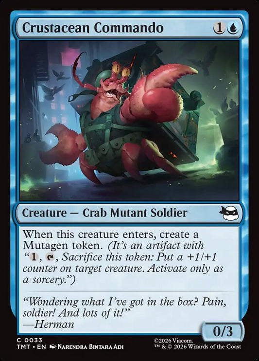 TMT-0033 | Crustacean Commando | EN  | - | Foil