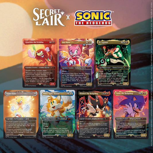 Secret Lair x Sonic: Friends & Foes