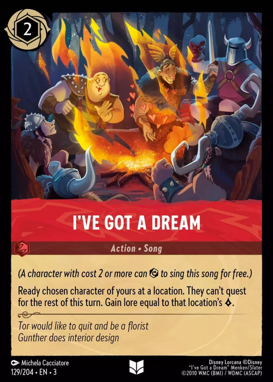 Set 3-129 | I've Got a Dream | Uncommon