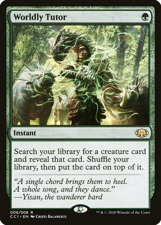 CC1-0006 | Worldly Tutor | EN  | - | Non-Foil