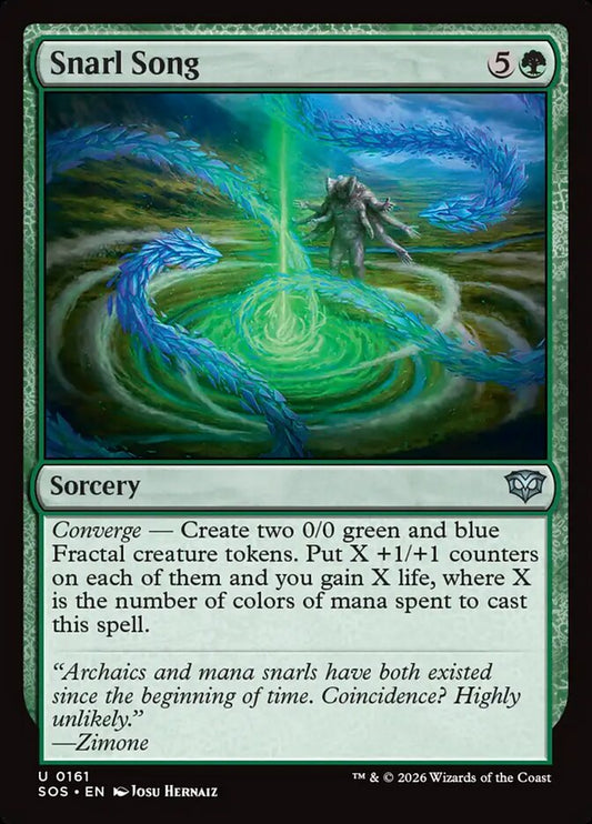 SOS-161 Snarl Song -EN- U (Foil)