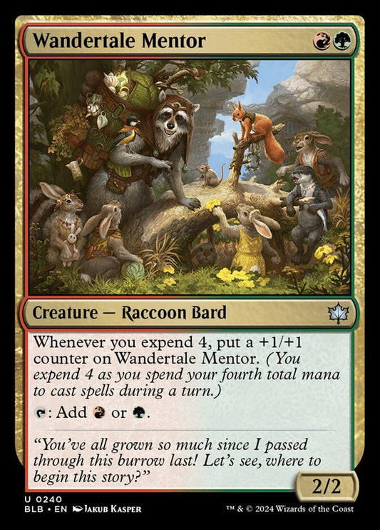 BLB-0240 | Wandertale Mentor | EN  | - | Non-Foil