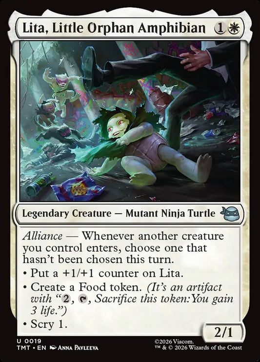 TMT-0019 | Lita, Little Orphan Amphibian | EN  | - | Foil
