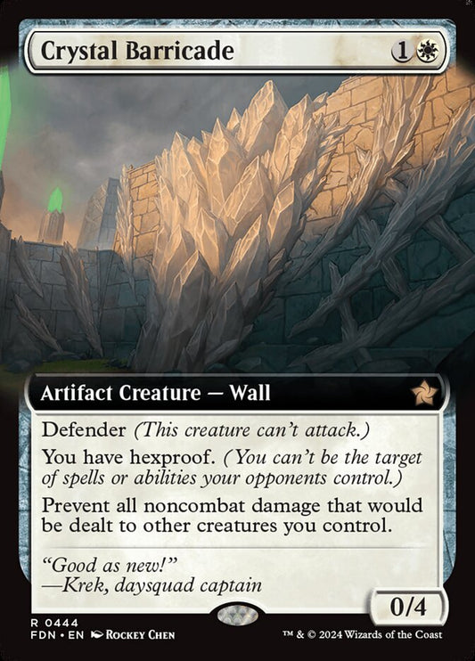 FDN-444 Crystal Barricade | Rare (EN)