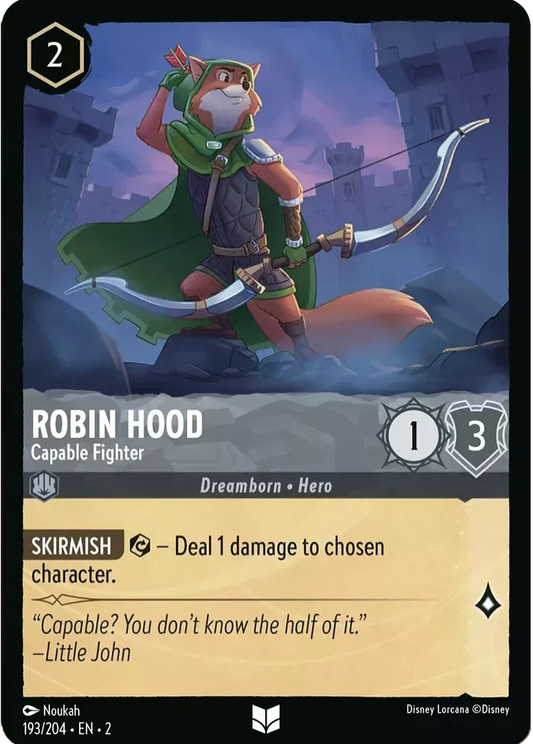 Set 2-193 | Robin Hood - Capable Fighter | Uncommon