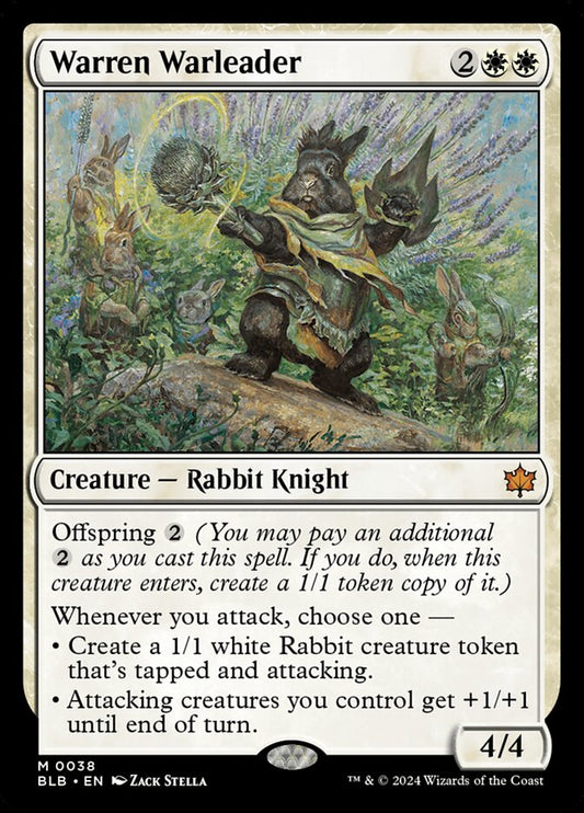 BLB-0038 | Warren Warleader | EN  | - | Foil