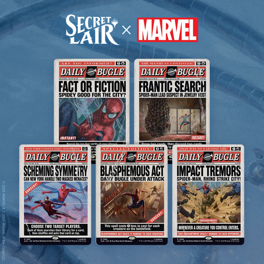[Magic The Gathering 魔法風雲會] Secret Lair x Marvel's Spider-Man: Daily Bugle Breaking News |