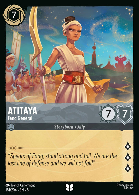 Set 8-181 | Atitaya - Fang General | Uncommon