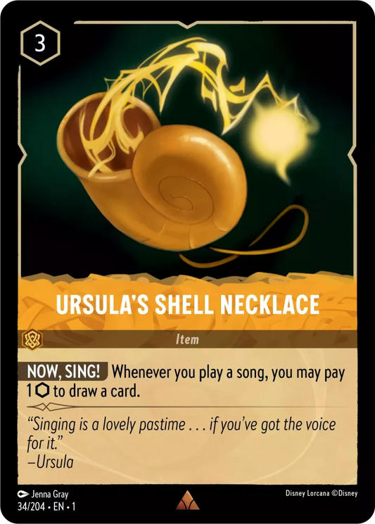 Set 1-034 | Ursula's Shell Necklace |  Rare