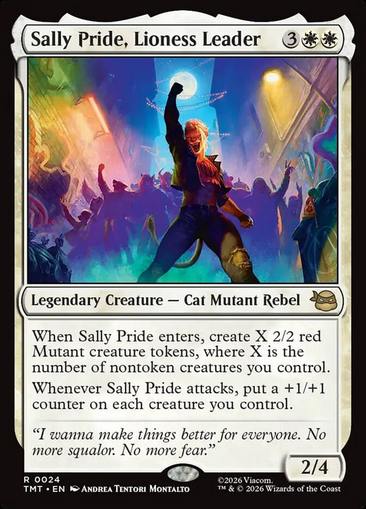 TMT-0024 | Sally Pride, Lioness Leader | EN  | - | Foil