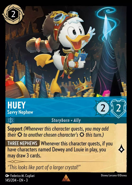 Set 3-145 | Huey - Savvy Nephew | Rare