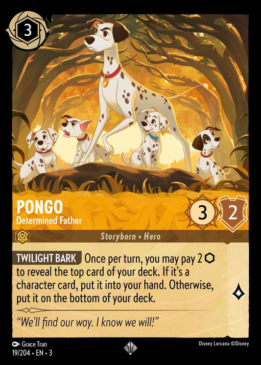 Set 9-223 | Pongo - Determined Father | Enchanted