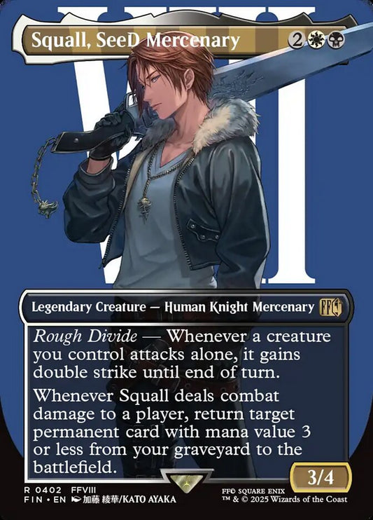 EN | Squall, SeeD Mercenary| Foil| FIN-402