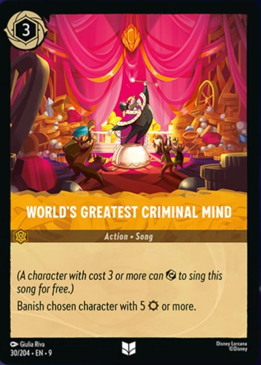 Set 9-030 | World's Greatest Criminal Mind | Uncommon