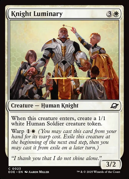 EOE-0023 | Knight Luminary | EN  | - | Non-Foil