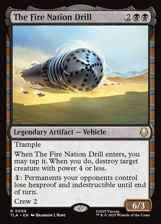 TLA-0098 | The Fire Nation Drill | EN  | - | Foil