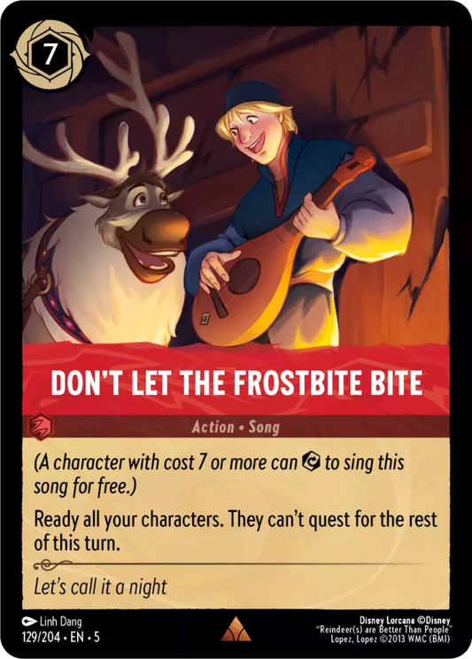 Set 5-129 | Don't Let the Frostbite Bite | Rare