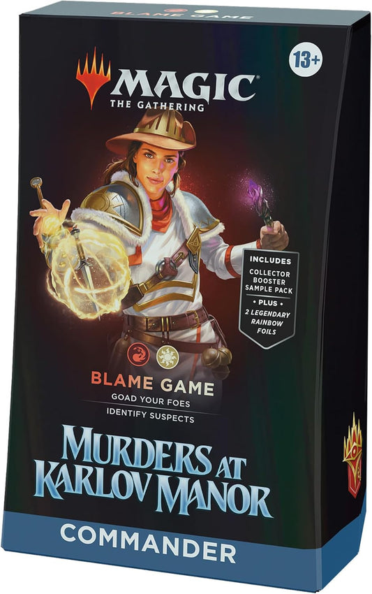 [Magic The Gathering 魔法風雲會] Murders at Karlov Manor | Commander Deck Blame Game