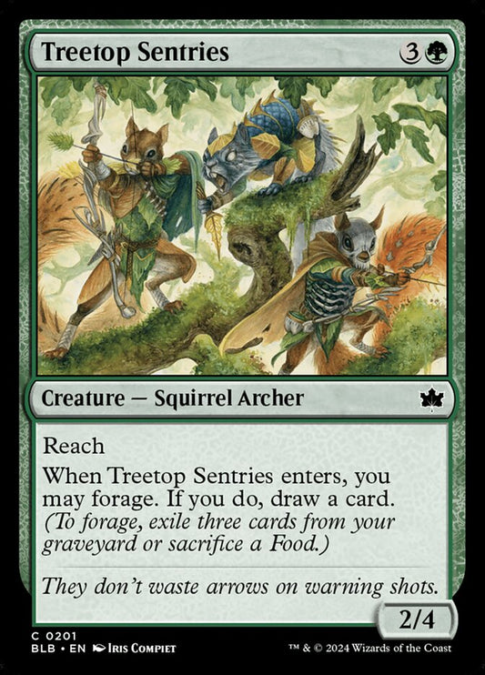 BLB-0201 | Treetop Sentries | EN  | - | Non-Foil