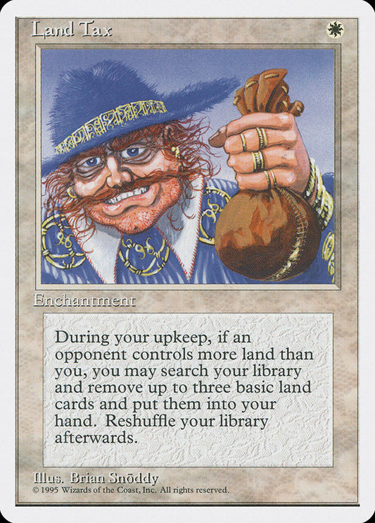 EN | Land Tax | 4ED-034 | Rare