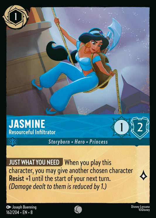 Set 8-162 | Jasmine - Resourceful Infiltrator | Common