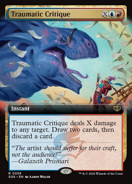 SOS-358  Traumatic Critique -EN- R (Non-Foil)