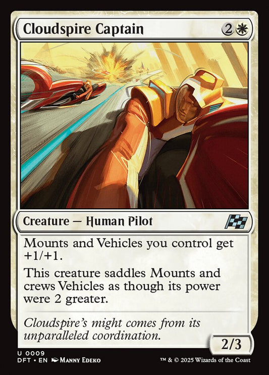 DFT-009 Cloudspire Captain | Uncommon (EN)