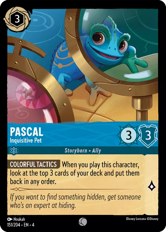 Set 4-151 | Pascal - Inquisitive Pet | Common