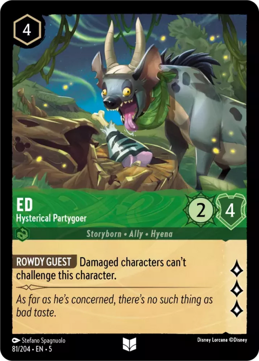 Set 5-081 | Ed - Hysterical Partygoer | Uncommon