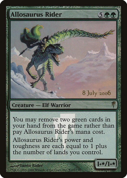 PCSP-0101 | Allosaurus Rider | EN  | ★ | Foil
