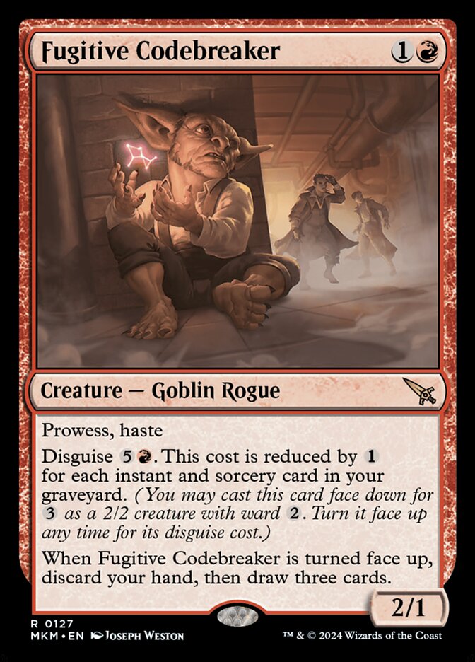 EN | Fugitive Codebreaker | Foil | MKM-127