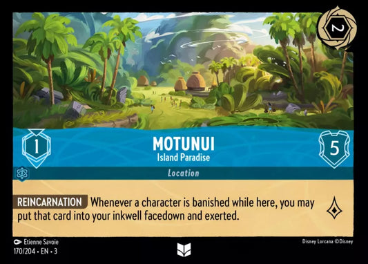 Set 3-170 | Motunui - Island Paradise | Uncommon
