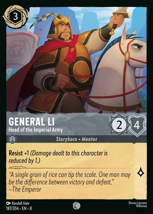 Set 8-187 | General Li - Head of the Imperial Army | Common