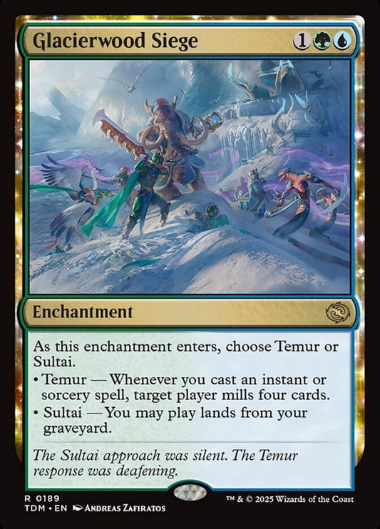 TDM-0189 | Glacierwood Siege | EN  | - | Foil