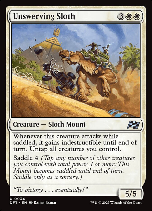 DFT-0034 | Unswerving Sloth | EN  | - | Foil