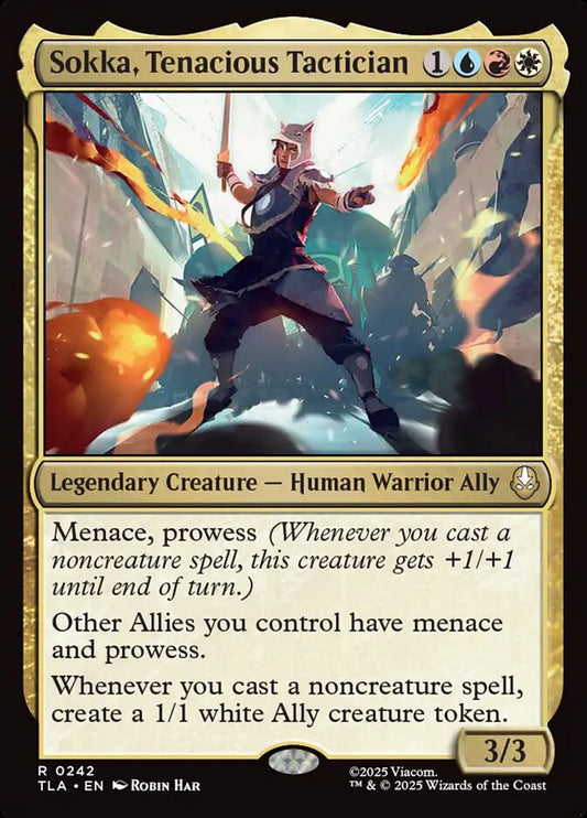 TLA-0242 | Sokka, Tenacious Tactician | EN  | - | Non-Foil