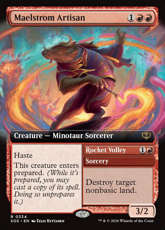 SOS-334 Maelstrom Artisan // Rocket Volley -EN- R (Foil)
