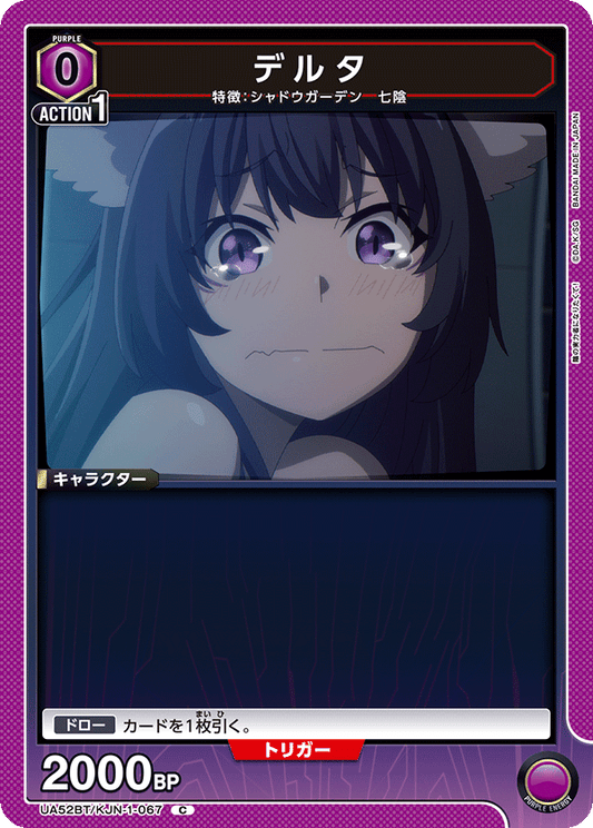 UA52BT/KJN-1-067 | デルタ| C