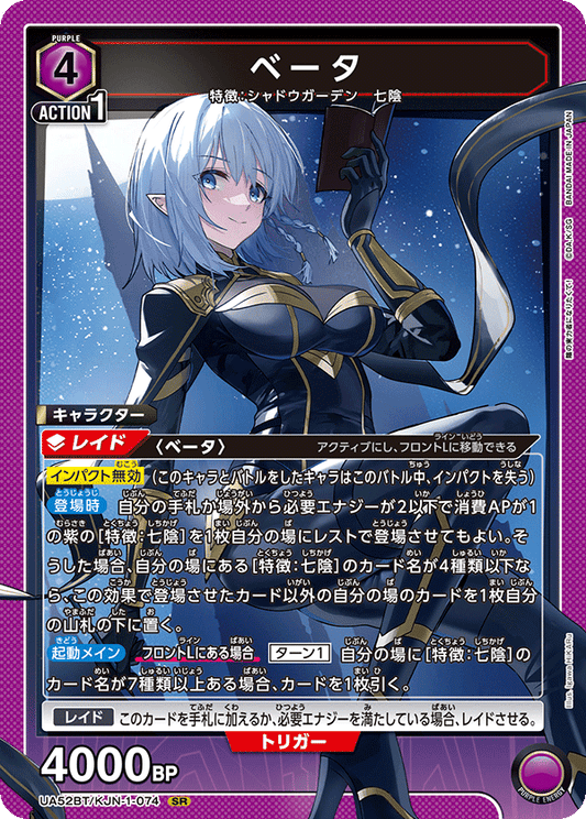 UA52BT/KJN-1-074 | ベータ| SR